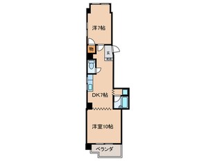 グリーンビルの物件間取画像